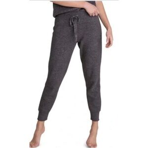 Barefoot Dreams CozyChic Ultra Lite Rib Trim Joggers Sz M